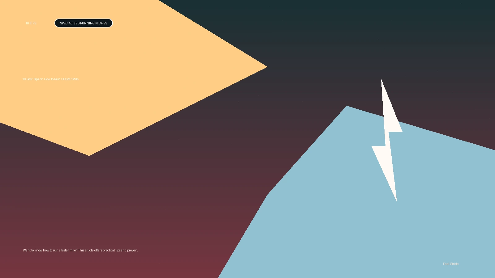 10 Best Tips on How to Run a Faster Mile featured image for running performance guidance