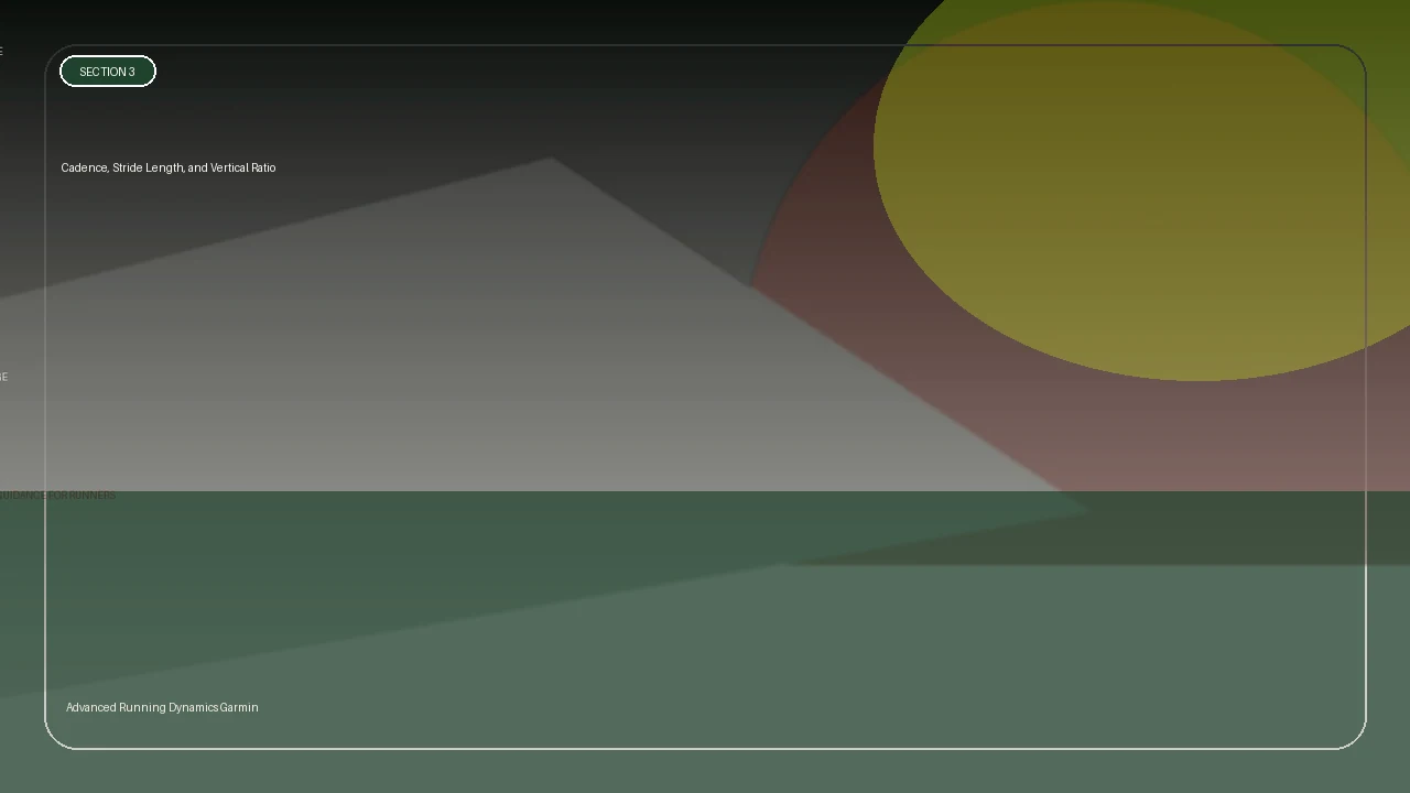 Cadence, Stride Length, and Vertical Ratio supporting running article image