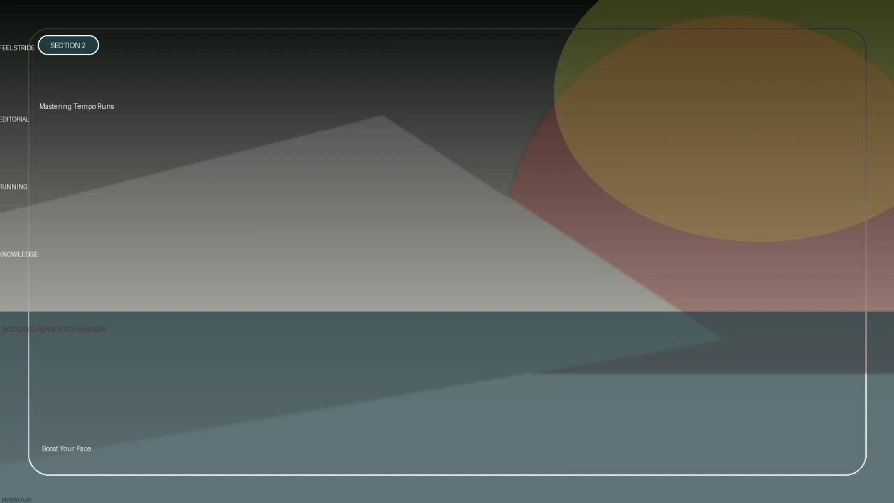 Mastering Tempo Runs supporting running article image