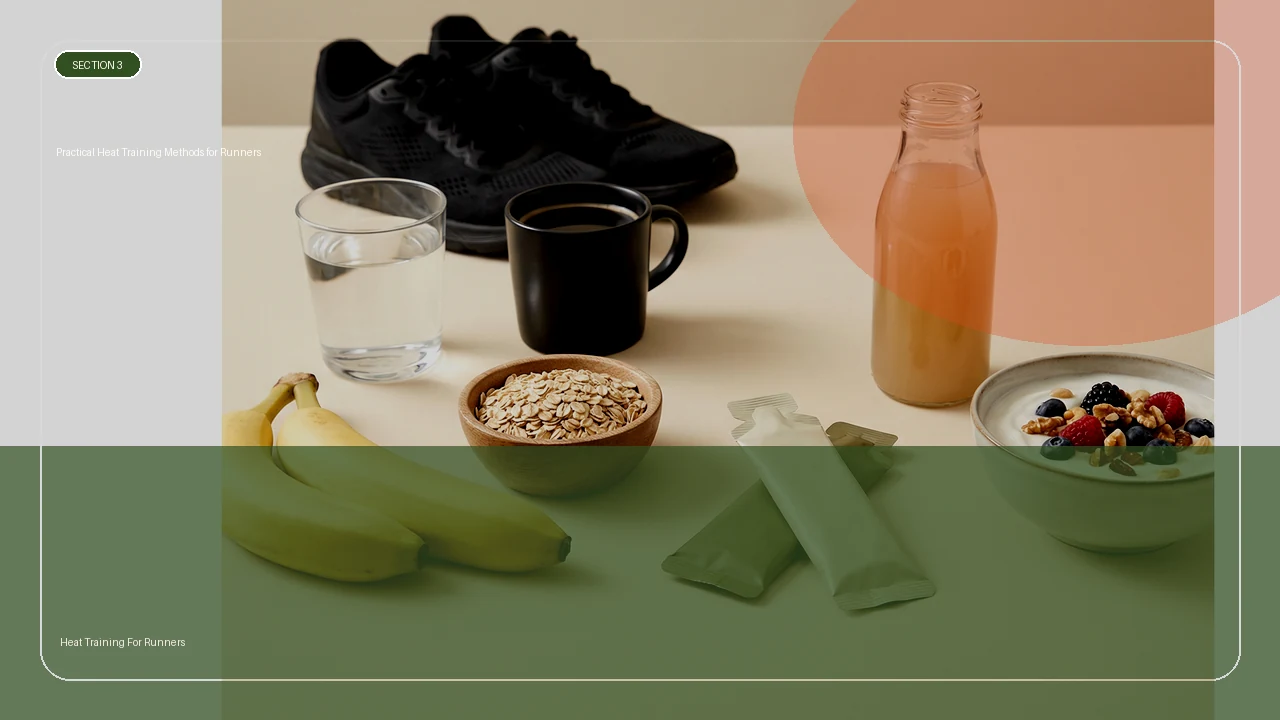 Practical Heat Training Methods for Runners supporting running article image
