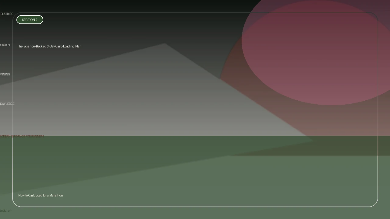 The Science-Backed 3-Day Carb-Loading Plan supporting running article image