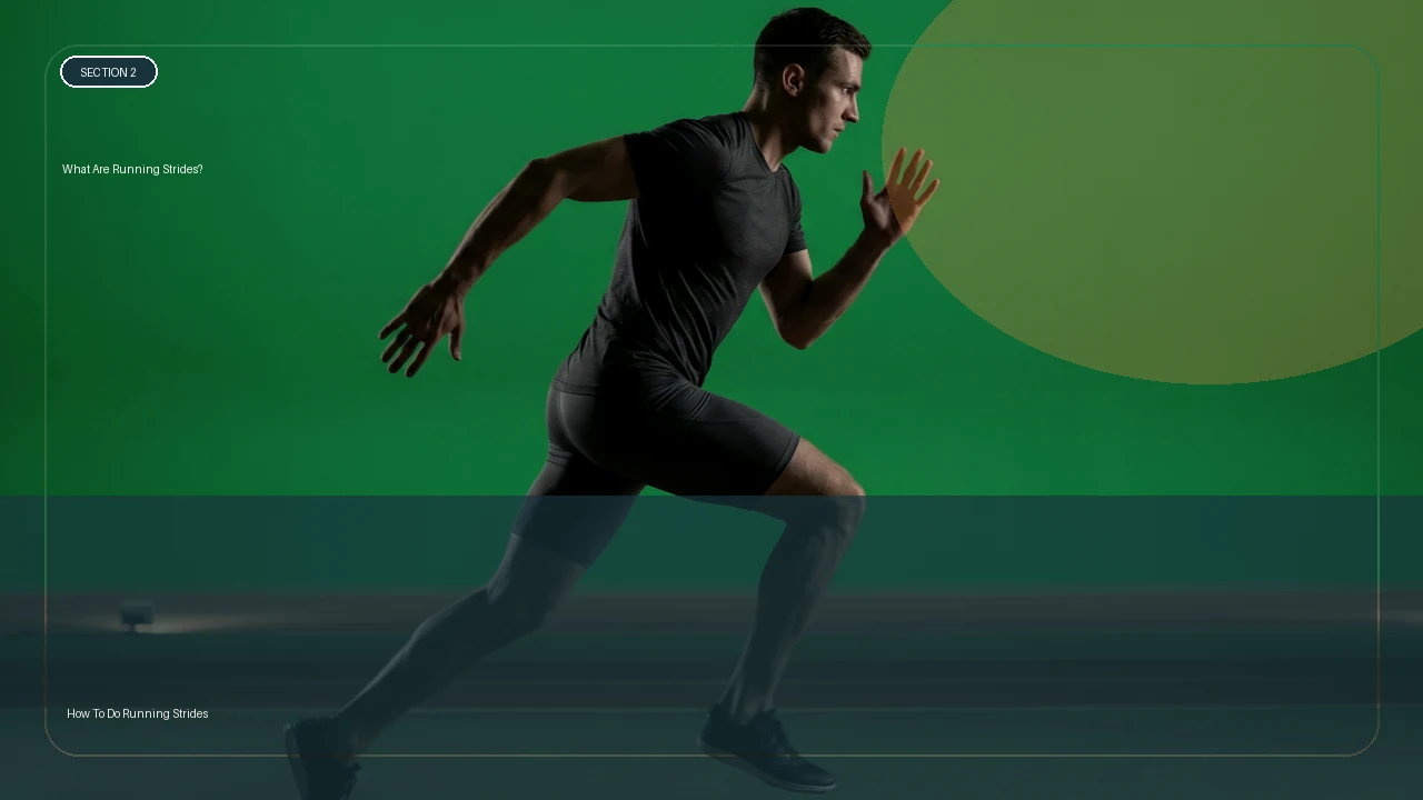 What Are Running Strides? supporting running article image