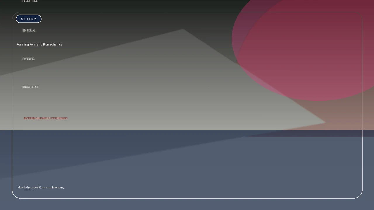 Running Form and Biomechanics supporting running article image