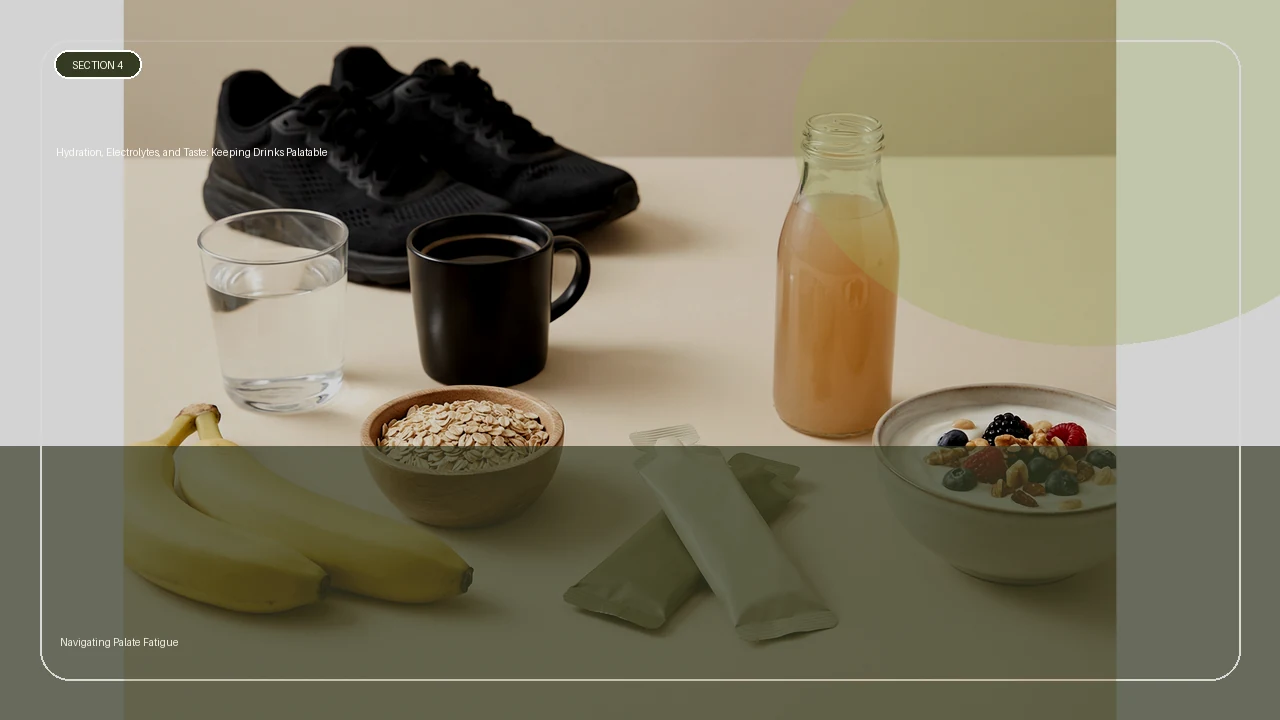 Hydration, Electrolytes, and Taste: Keeping Drinks Palatable supporting running article image