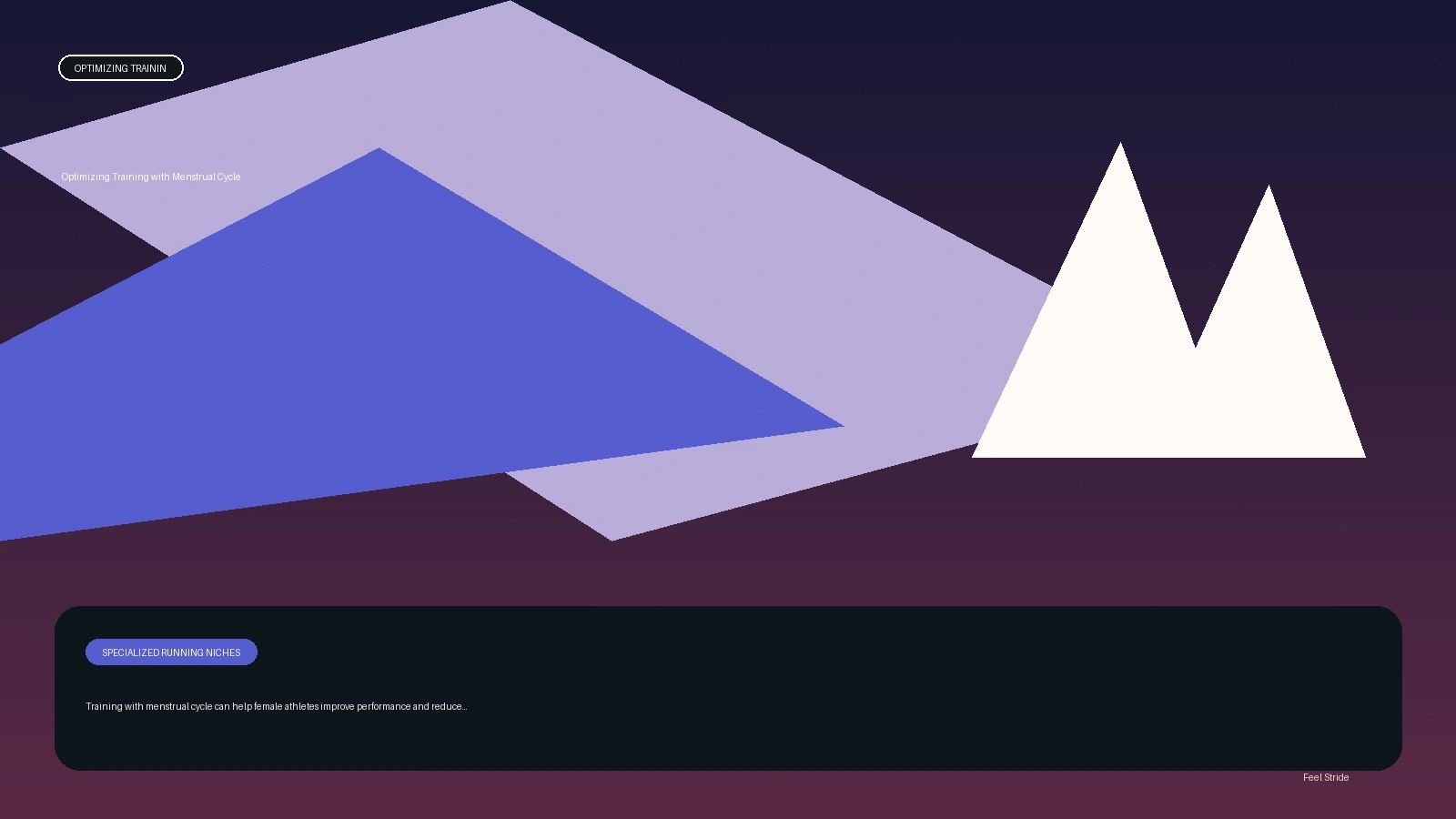 Optimizing Training with Menstrual Cycle featured image for specialized running guidance