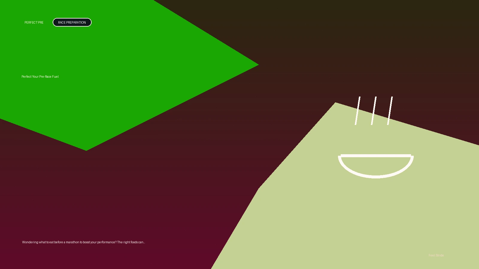 Perfect Your Pre featured image for running nutrition guidance