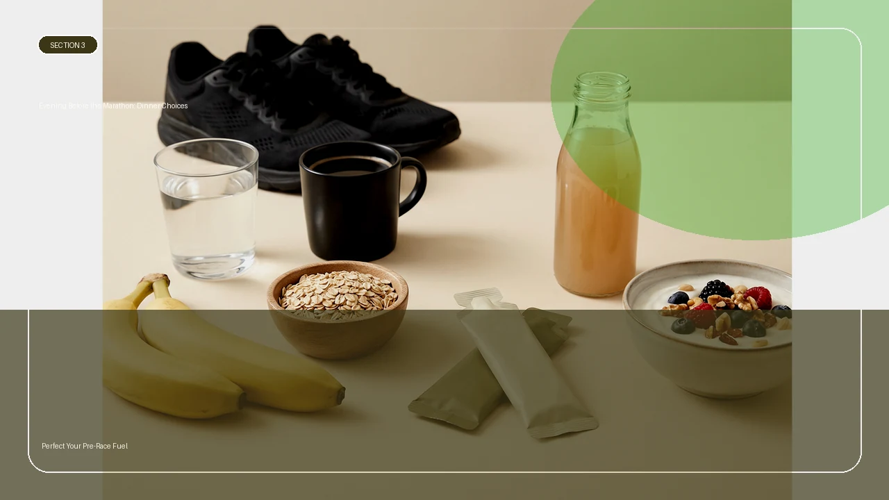 Evening Before the Marathon: Dinner Choices supporting running article image