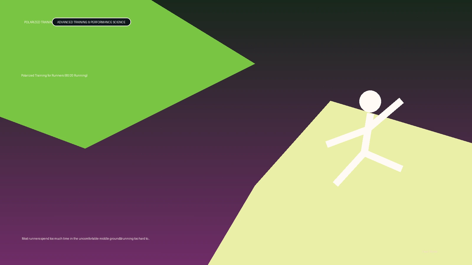 Polarized Training for Runners (80/20 Running) featured image for running guidance