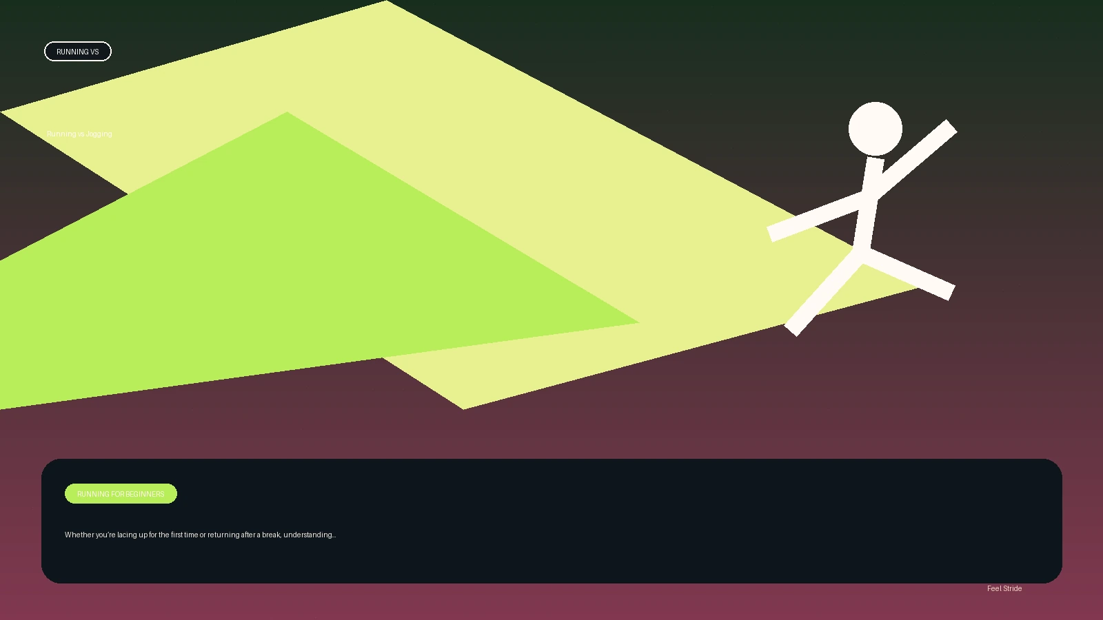 Running vs Jogging featured image for beginner running guidance