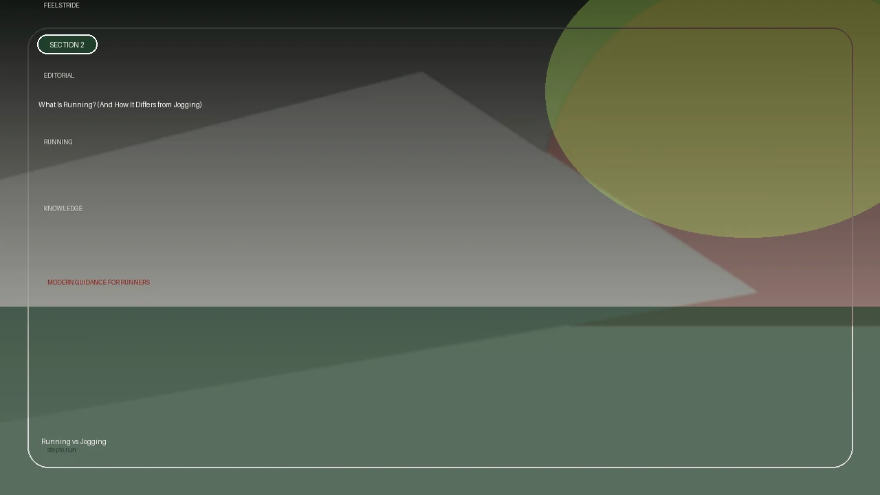 What Is Running? (And How It Differs from Jogging) supporting running article image