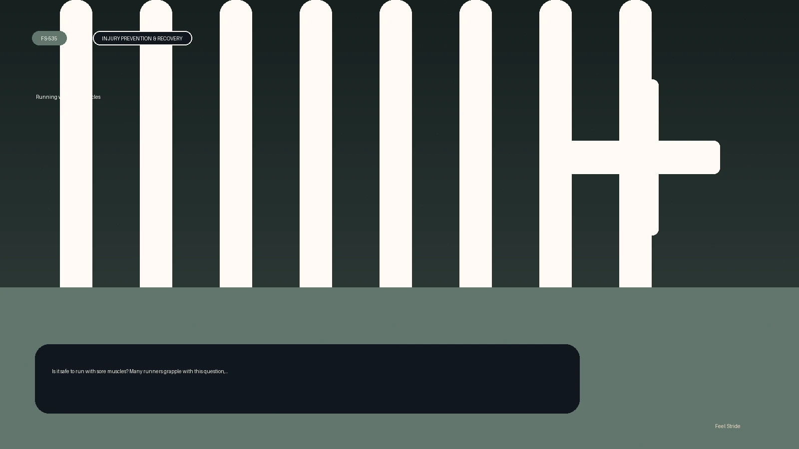 Running with Sore Muscles featured image for recovery guidance for runners