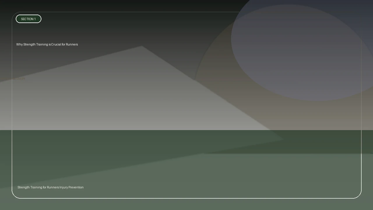 Why Strength Training is Crucial for Runners supporting running article image