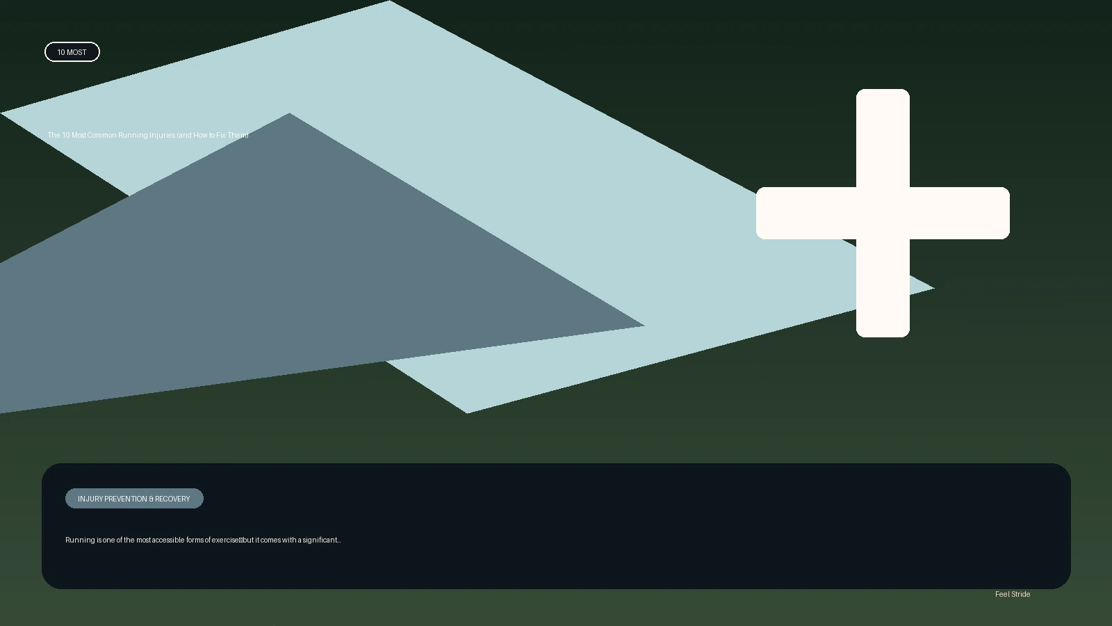 The 10 Most Common Running Injuries (and How to Fix Them) featured image for recovery guidance for runners