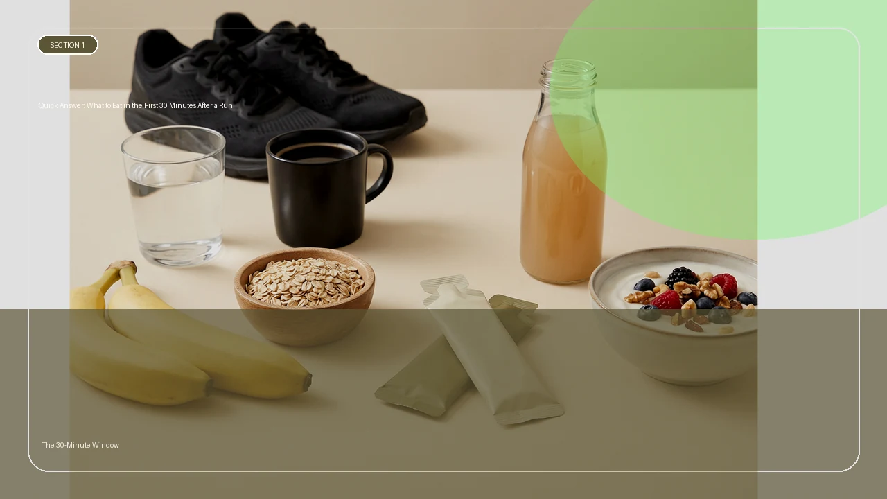 Quick Answer: What to Eat in the First 30 Minutes After a Run supporting running article image