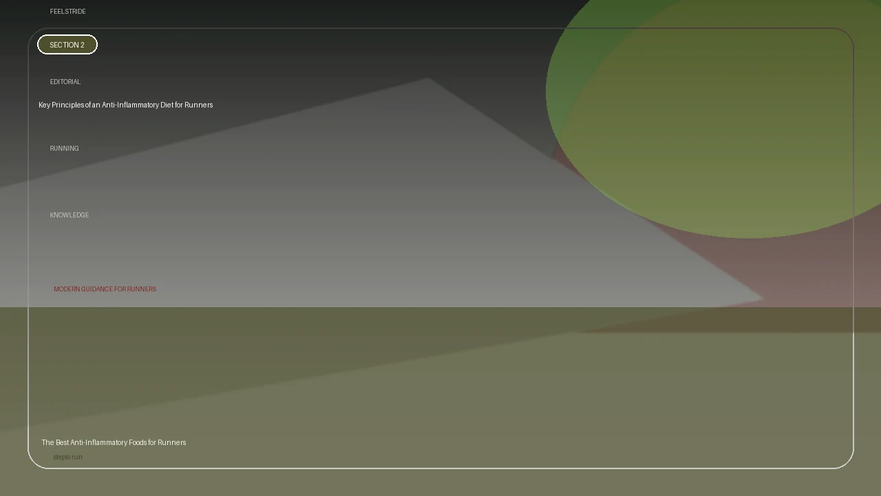 Key Principles of an Anti-Inflammatory Diet for Runners supporting running article image