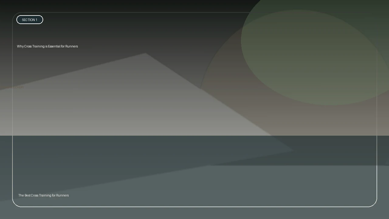 Why Cross Training is Essential for Runners supporting running article image