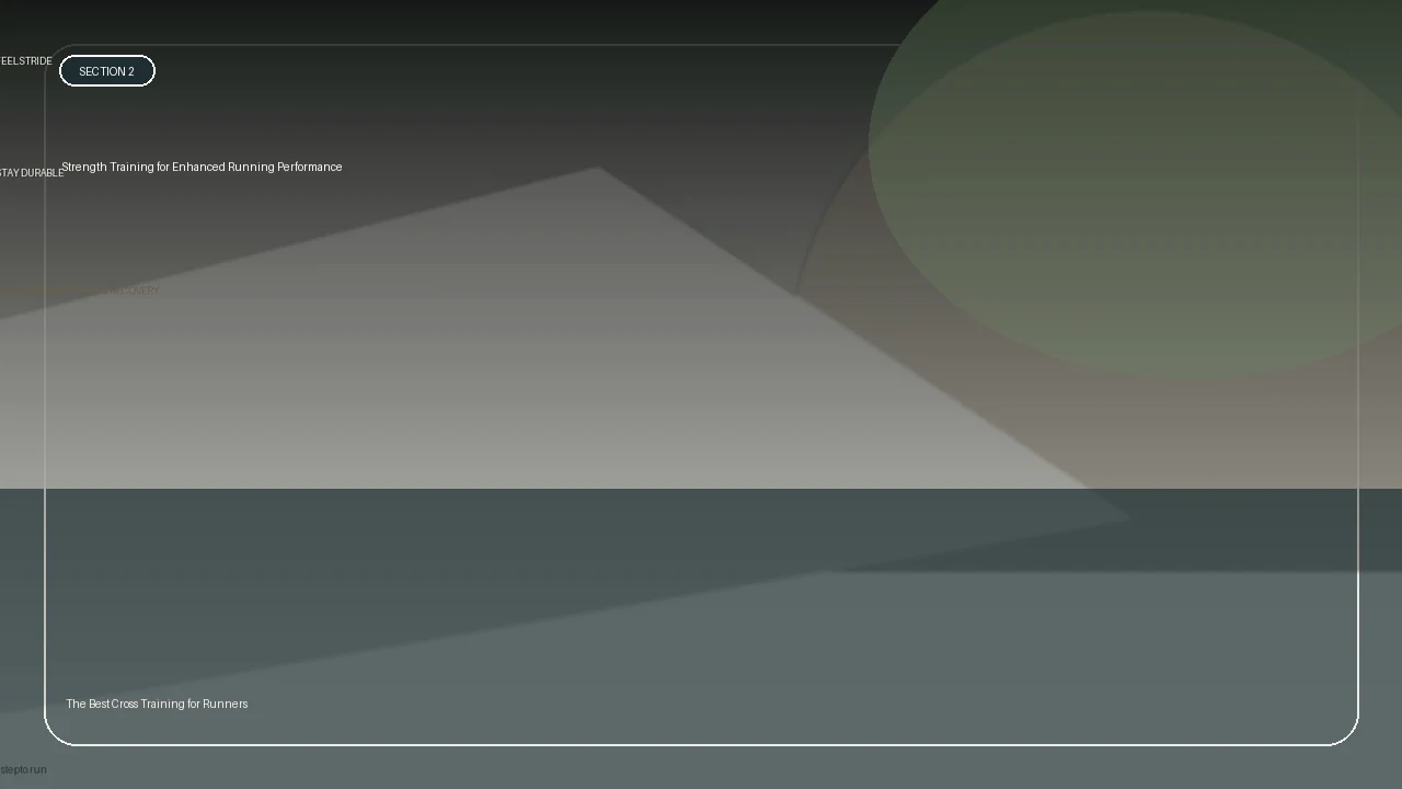 Strength Training for Enhanced Running Performance supporting running article image