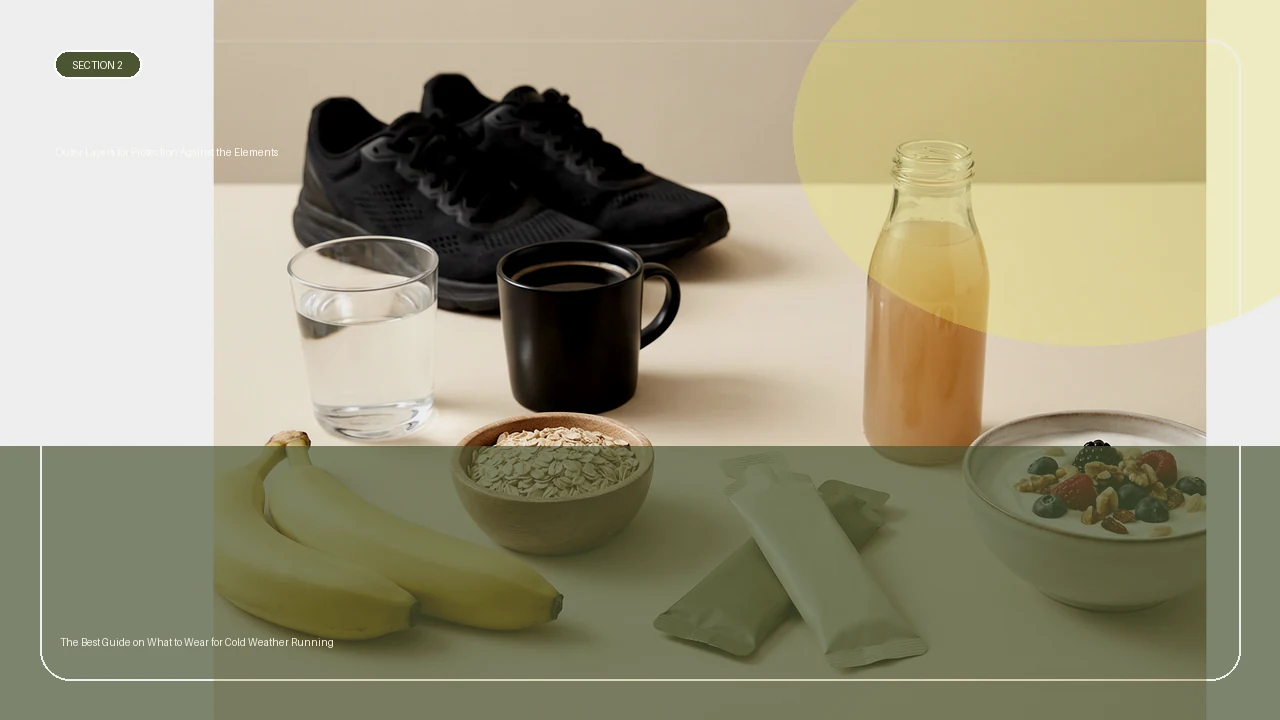 Outer Layers for Protection Against the Elements supporting running article image