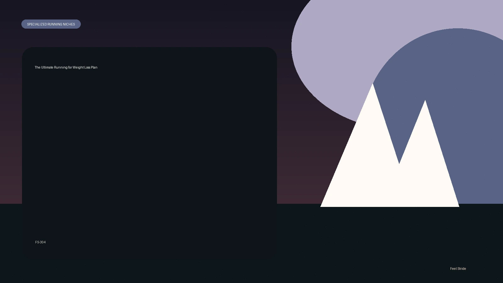 The Ultimate Running for Weight Loss Plan featured image for specialized running guidance