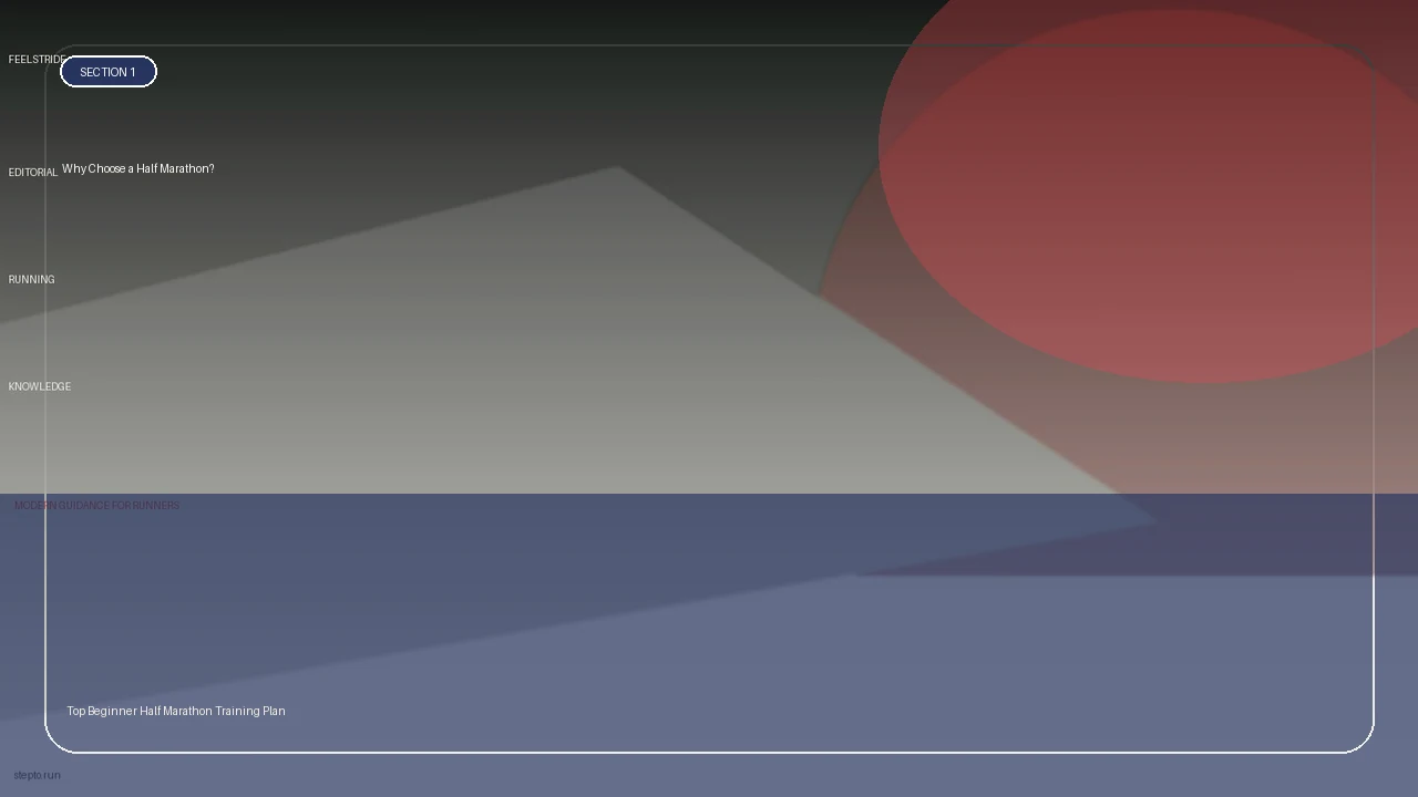 Why Choose a Half Marathon? supporting running article image