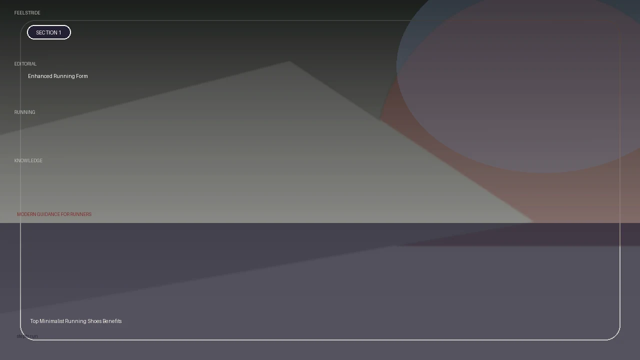 Enhanced Running Form supporting running article image