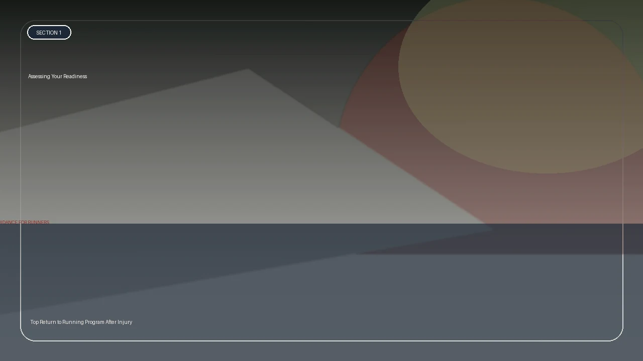 Assessing Your Readiness supporting running article image