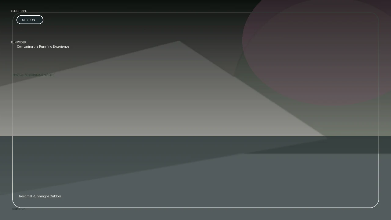 Comparing the Running Experience supporting running article image