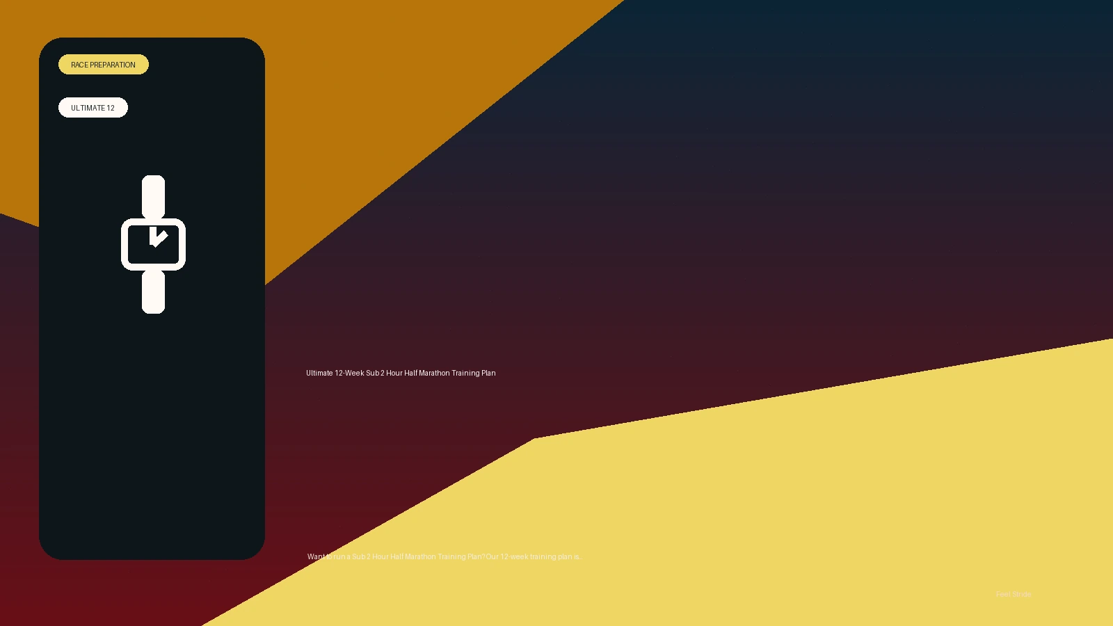 Ultimate 12 featured image for race preparation guidance