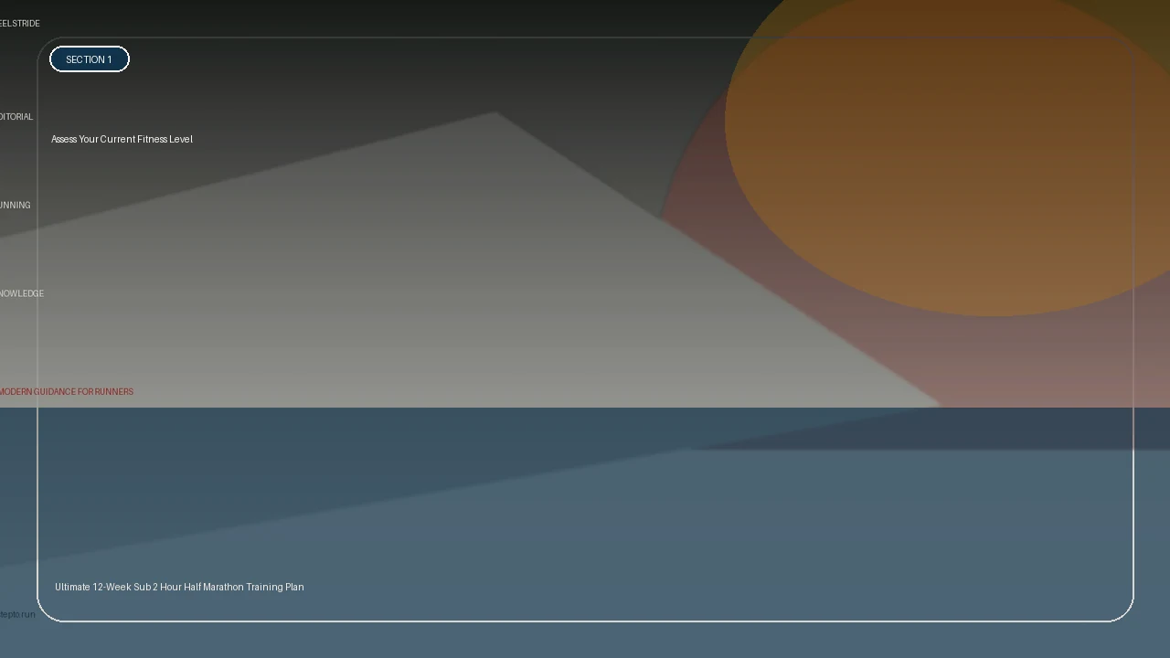 Assess Your Current Fitness Level supporting running article image