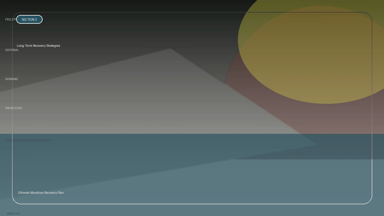 Long Term Recovery Strategies supporting running article image