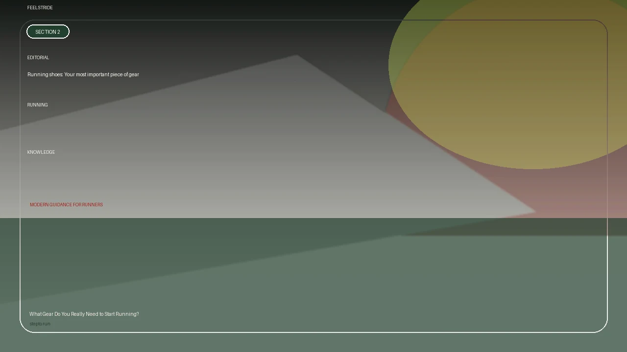 Running shoes: Your most important piece of gear supporting running article image