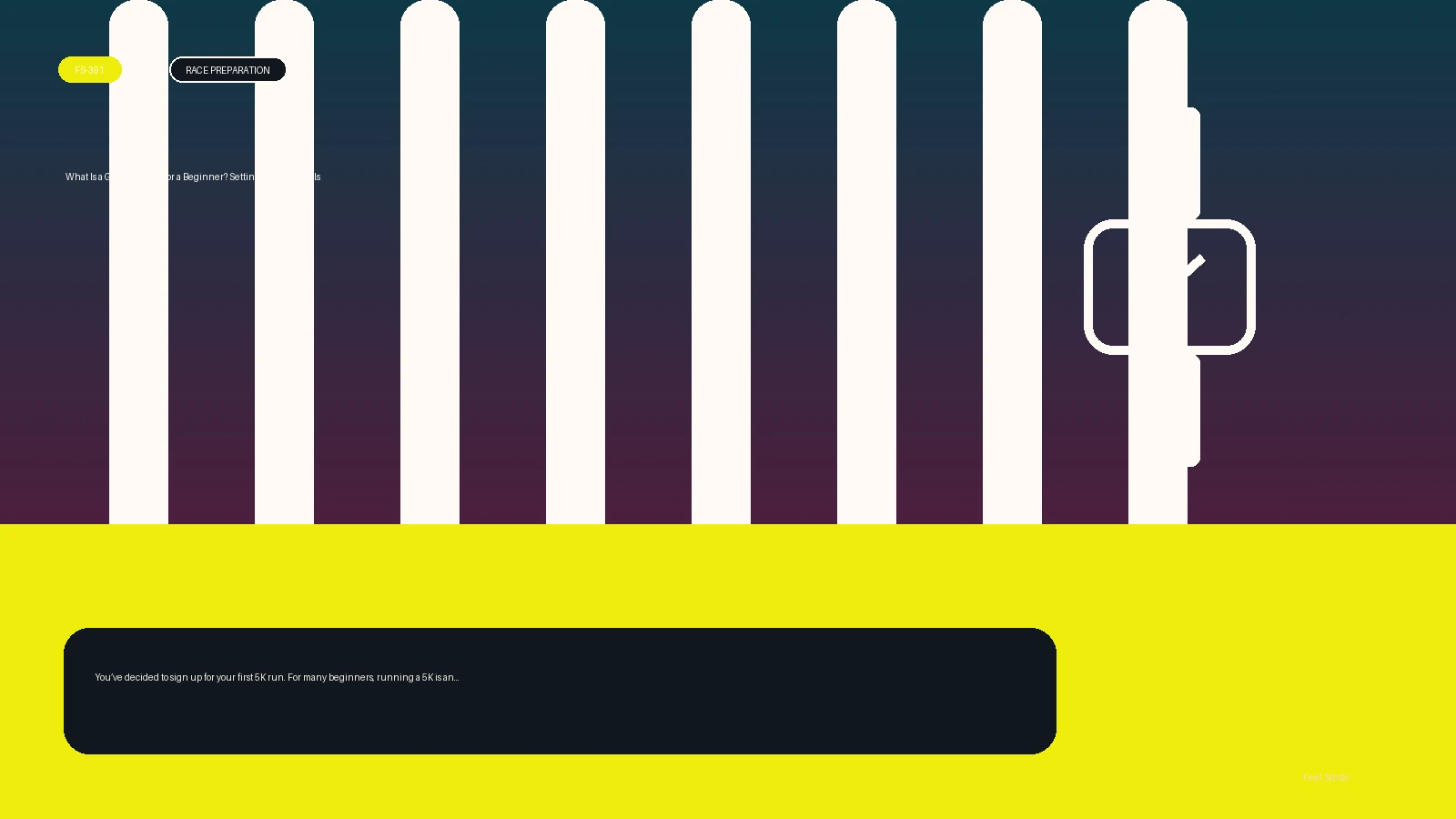 What Is a Good 5K Time for a Beginner? Setting Realistic Goals featured image for race preparation guidance