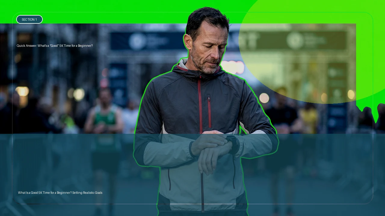 Quick Answer: What’s a “Good” 5K Time for a Beginner? supporting running article image