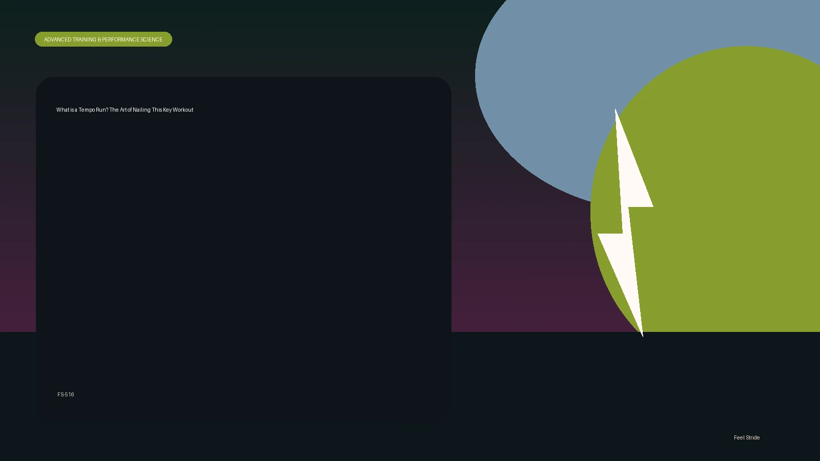 What is a Tempo Run? The Art of Nailing This Key Workout featured image for running performance guidance